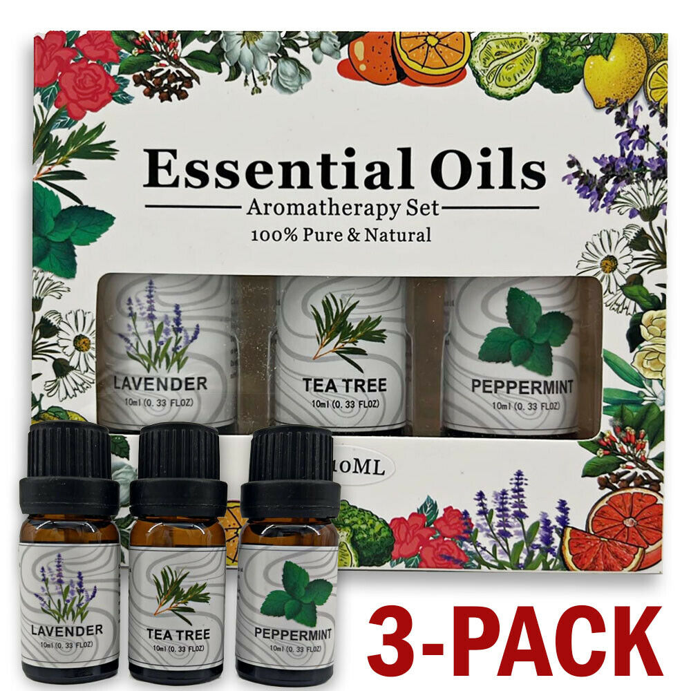Hanolly Essential Oils Set, Aromatherapy Essential Oil Kit for Diffuser,  Humidifier, Massage, Skin Care (32 x