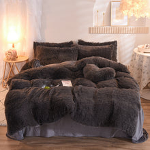 Load image into Gallery viewer, Luxury Thick Fleece Duvet Cover Set