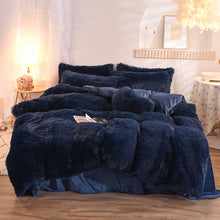 Load image into Gallery viewer, Luxury Thick Fleece Duvet Cover Set